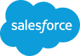 Salesforce logo - Strategic partner integration.